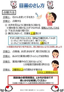 目薬の差し方