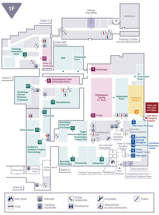 Guide Map(1F)