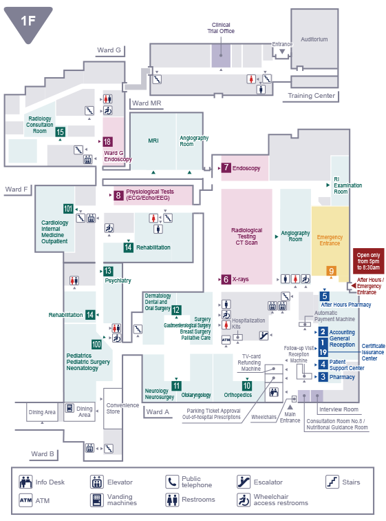 Guide Map(1F)