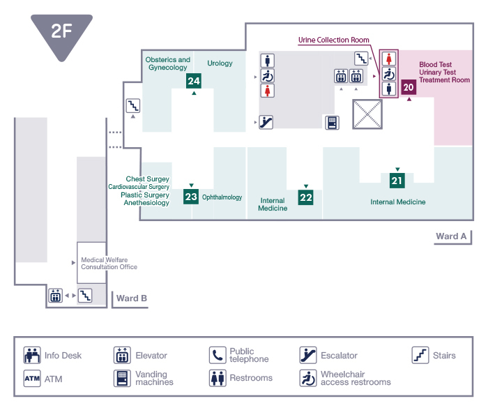 Guide Map（2F）