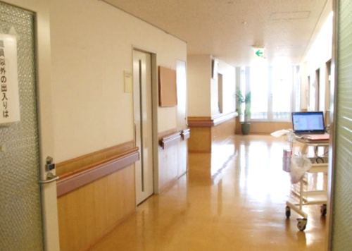 Entrance to special private rooms