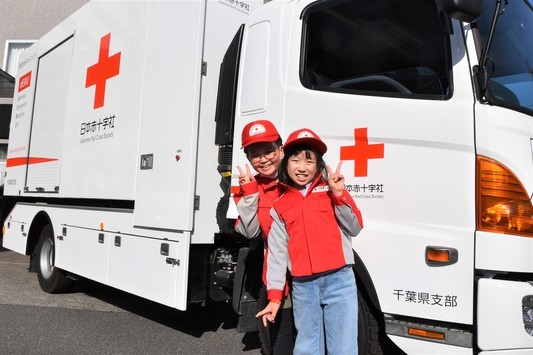 災害救援車展示